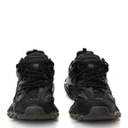 Balenciaga Mesh Nylon Track Sneakers 39 Black