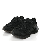 Balenciaga Mesh Nylon Track Sneakers 39 Black