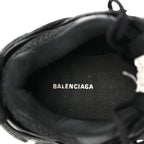 Balenciaga Mesh Nylon Track Sneakers 39 Black