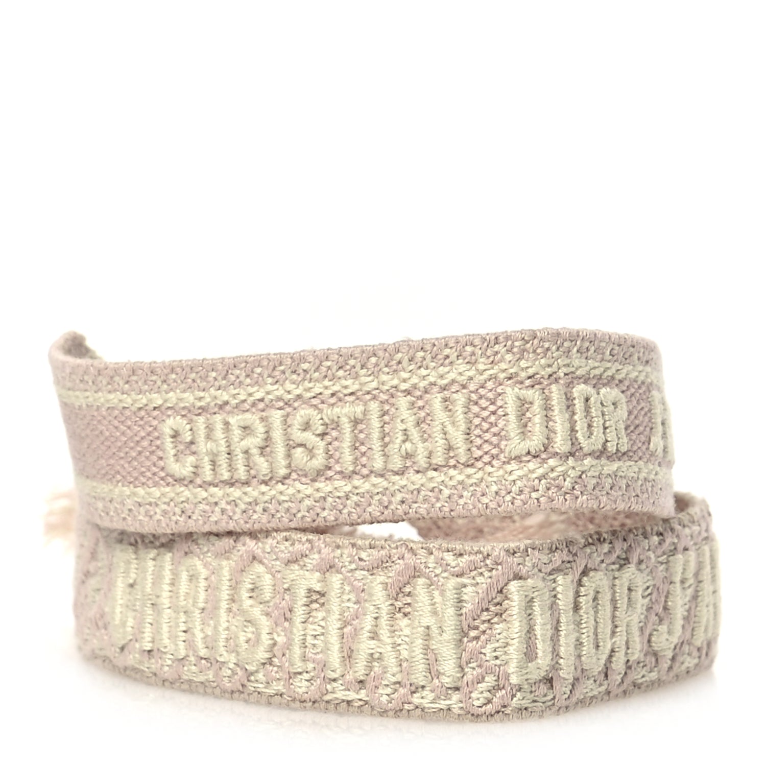 Christian Dior Woven Cotton J'Adior Friendship Bracelet Se Pink