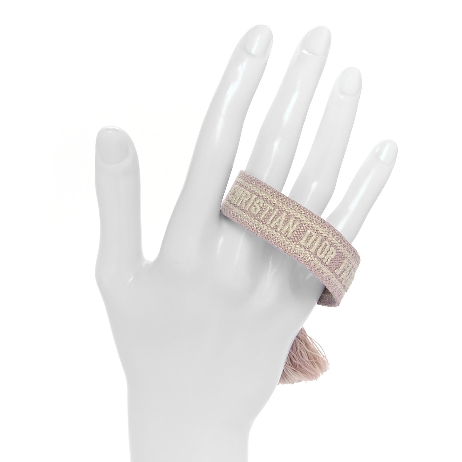 Christian Dior Woven Cotton J'Adior Friendship Bracelet Se Pink