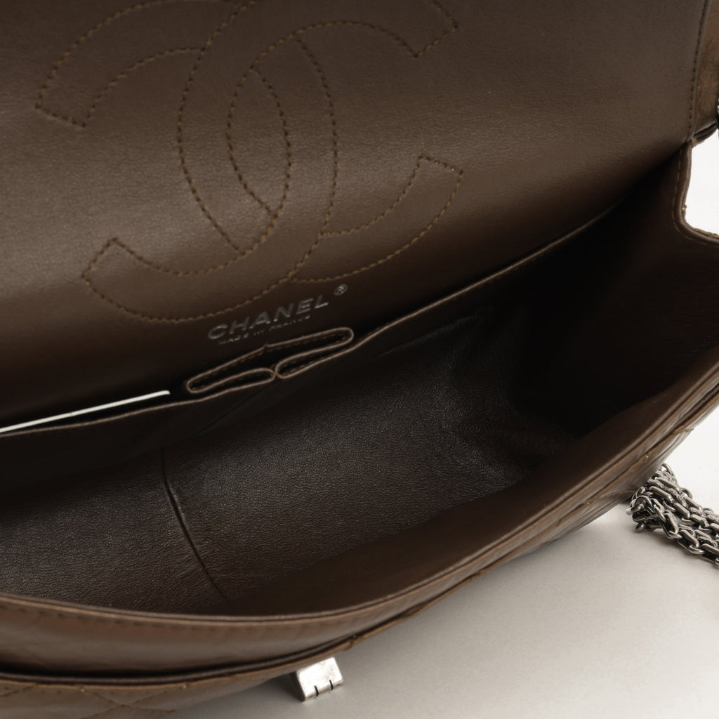 Chanel 2.55 Re-Issue 226 - Bronze Crumpled Calfskin | Ruthenium Hardware