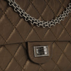 Chanel 2.55 Re-Issue 226 - Bronze Crumpled Calfskin | Ruthenium Hardware