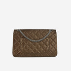 Chanel 2.55 Re-Issue 226 - Bronze Crumpled Calfskin | Ruthenium Hardware