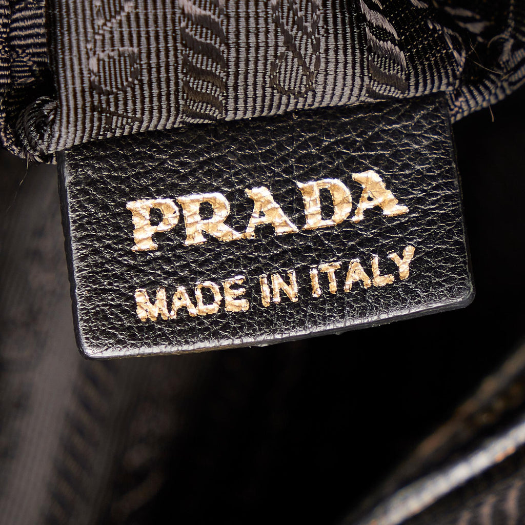 Prada Bow Lambskin Leather Tote Bag (SHG-27448)