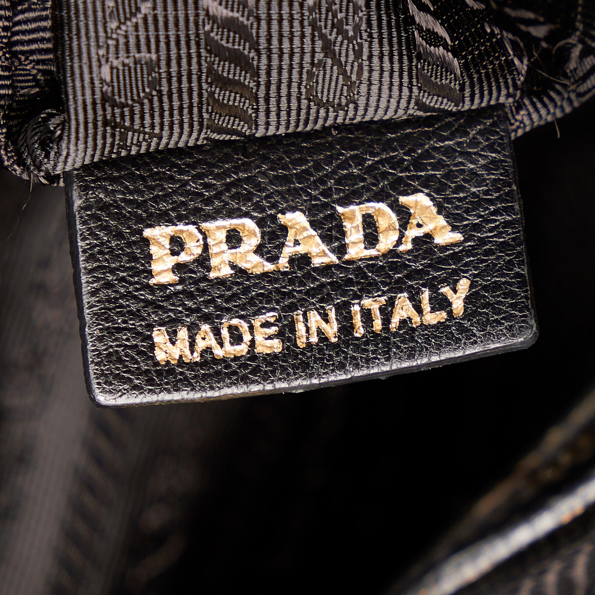 Prada Bow Lambskin Leather Tote Bag (SHG-27448)