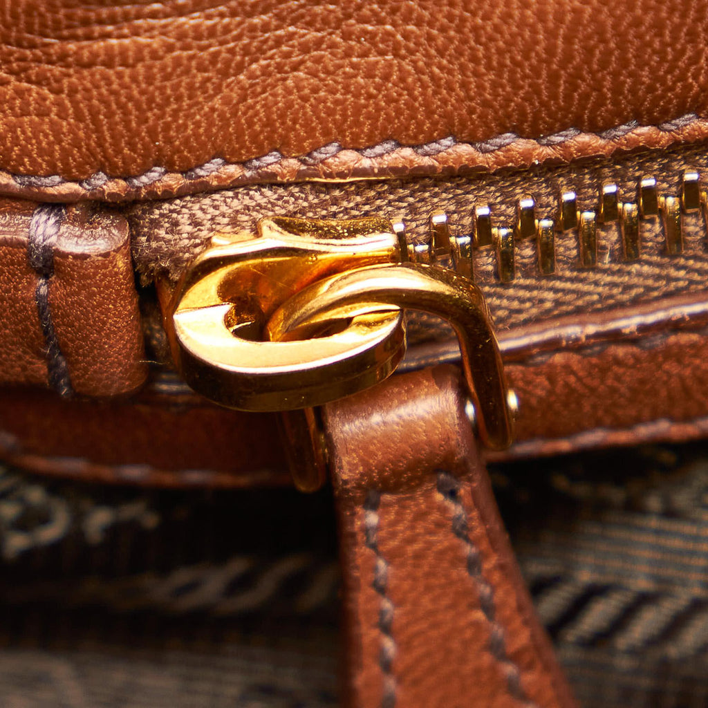 Prada Bow Nappa Leather Satchel (SHG-28507)