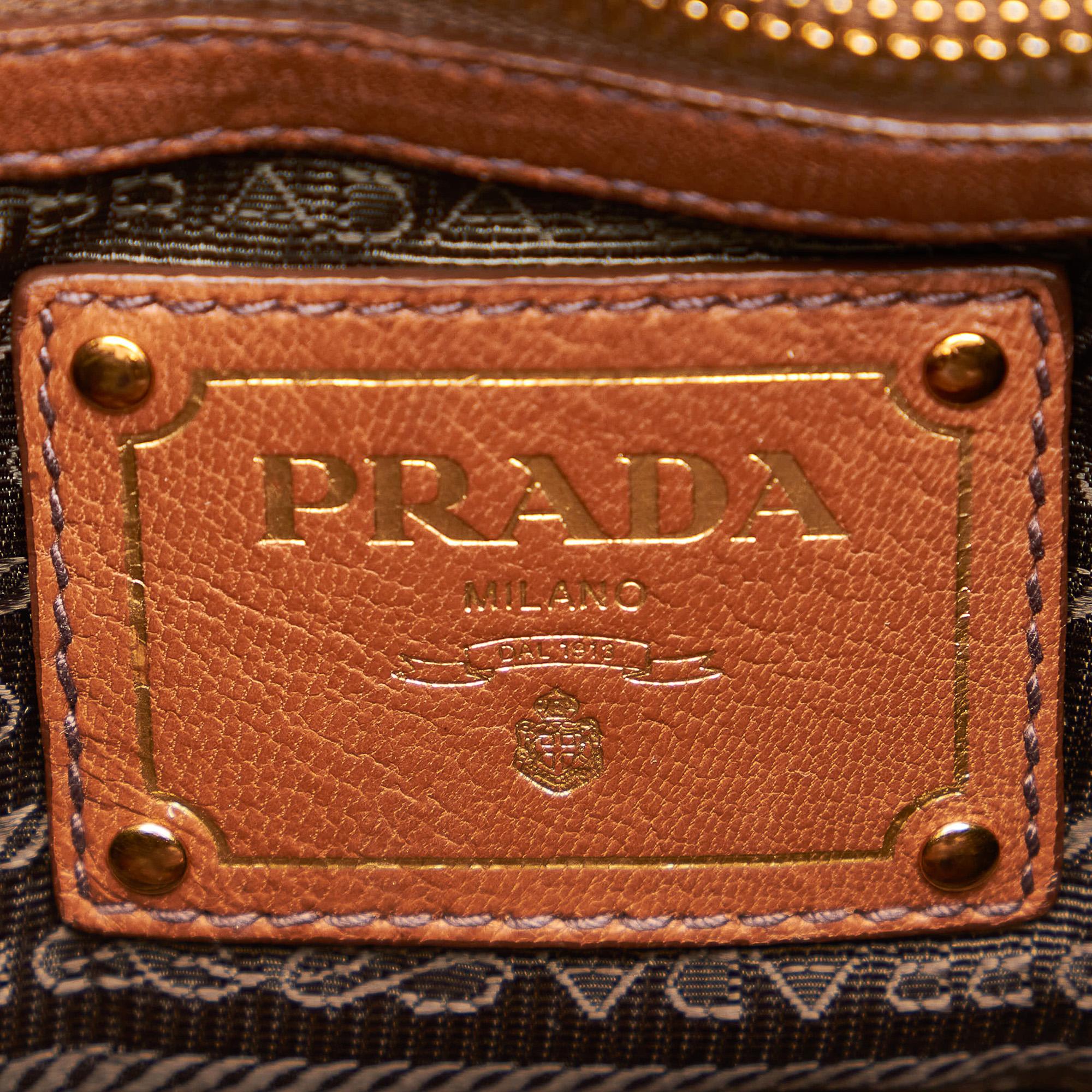 Prada Bow Nappa Leather Satchel (SHG-28507)
