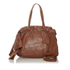 Prada Bow Nappa Leather Satchel (SHG-28507)