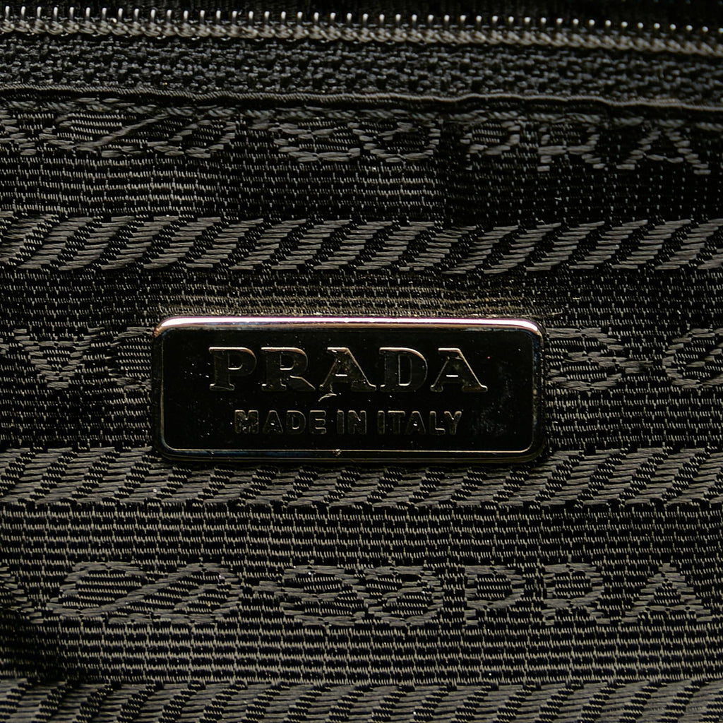 Prada Canapa Bauletto Handbag (SHG-26556)