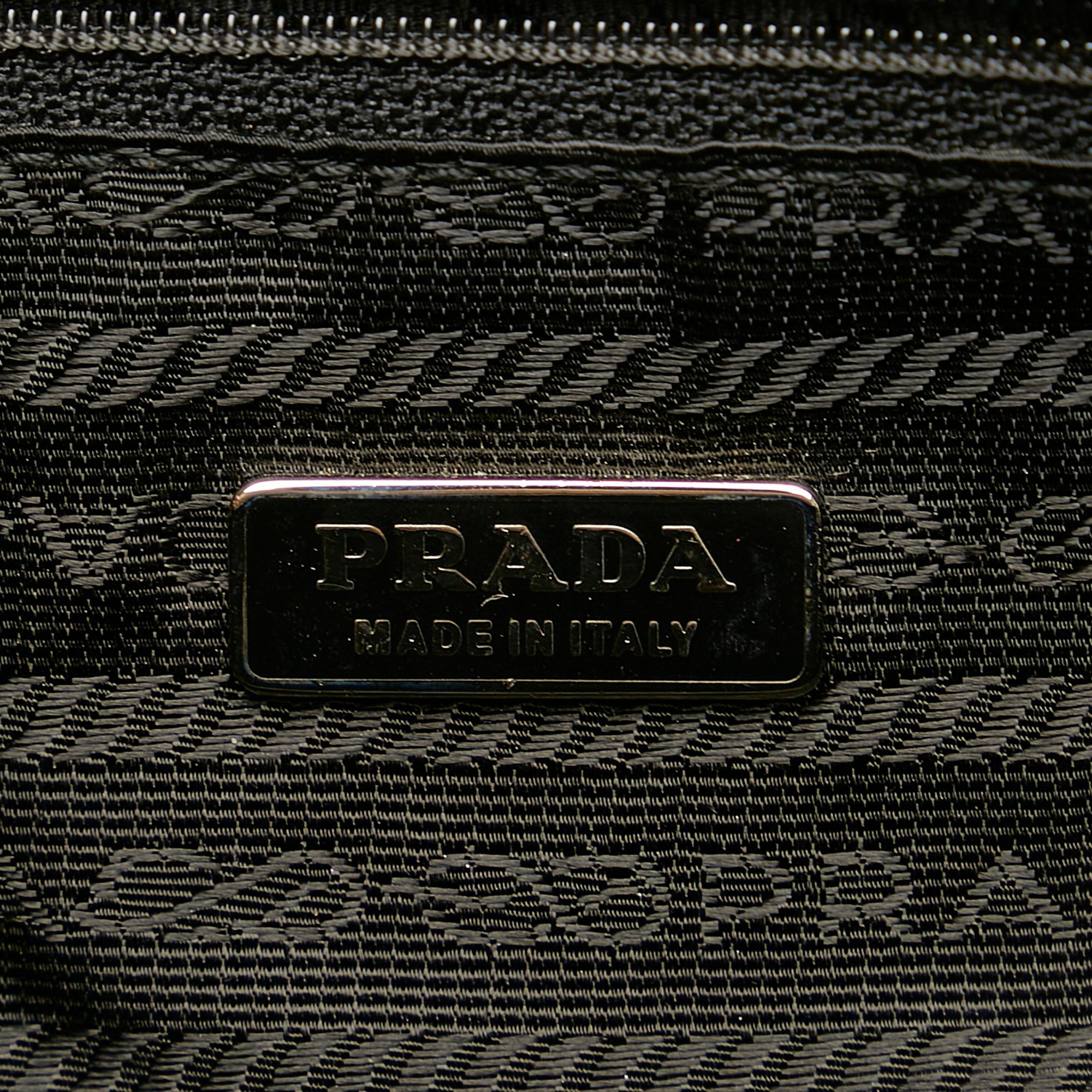 Prada Canapa Bauletto Handbag (SHG-26556)