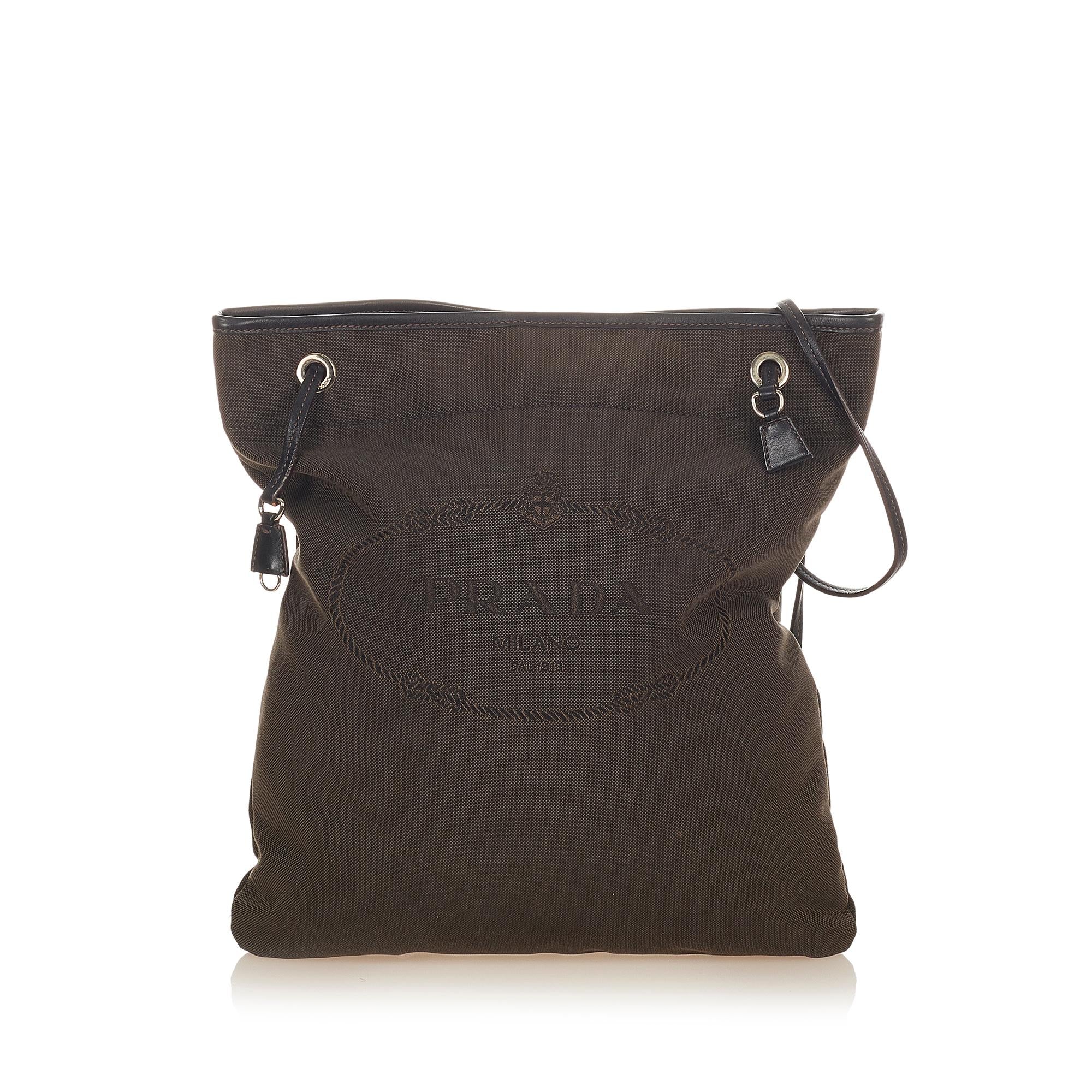 Prada Canapa Canvas Tote Bag (SHG-24929)