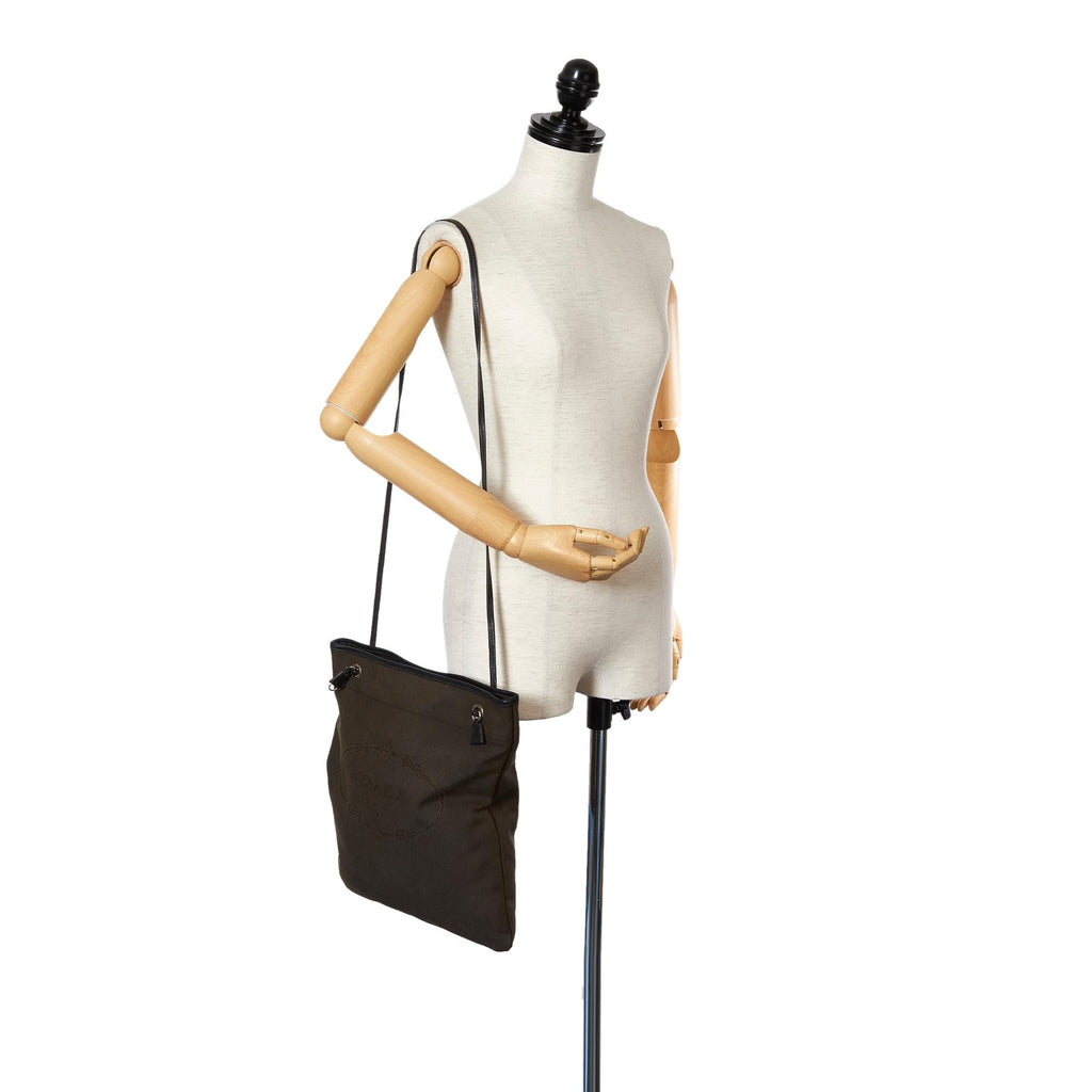 Prada Canapa Canvas Tote Bag (SHG-24929)