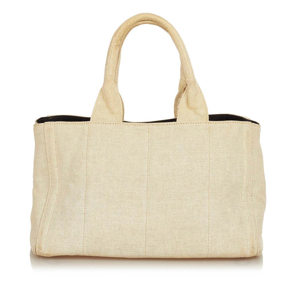 Prada Canapa Floral Handbag (SHG-26525)