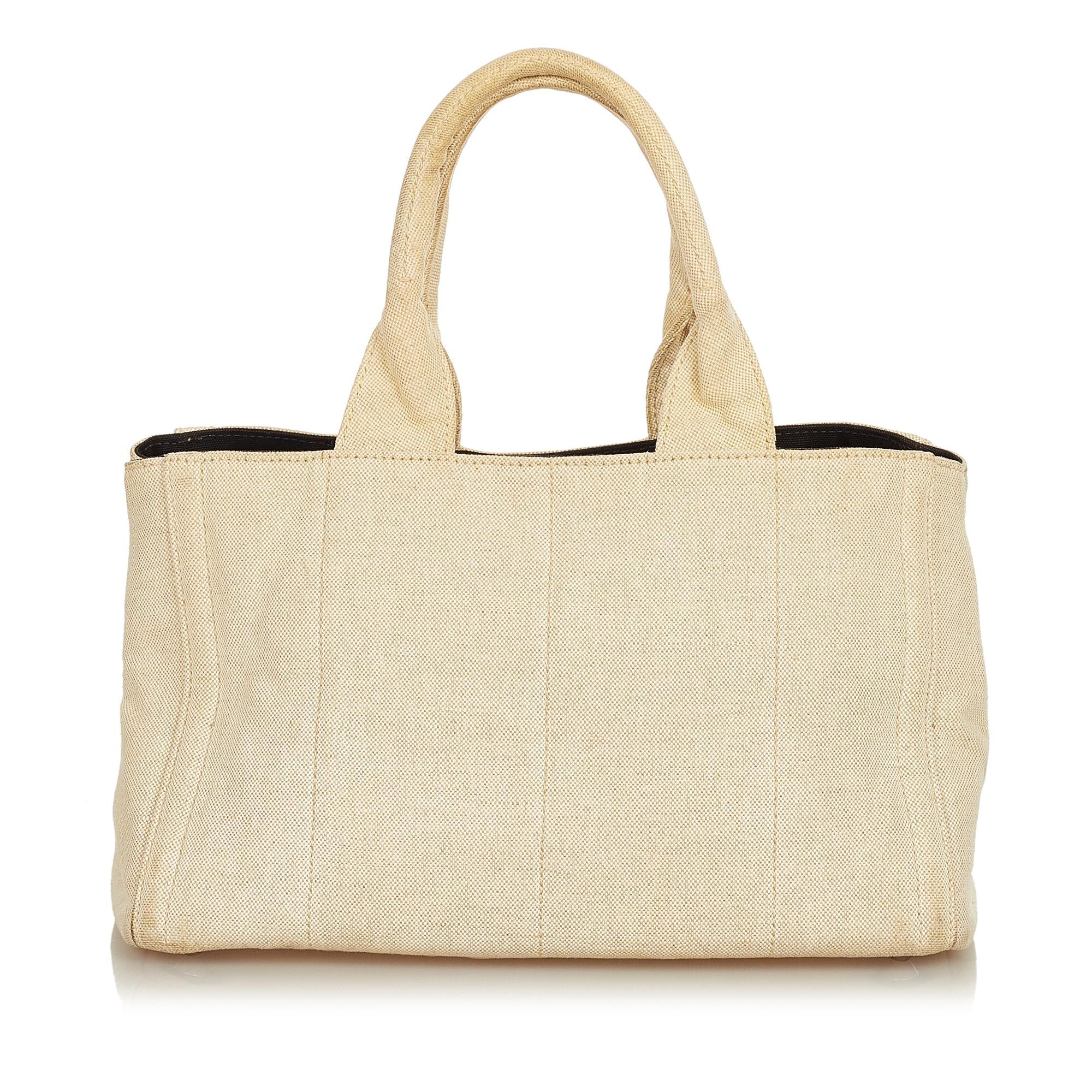 Prada Canapa Floral Handbag (SHG-26525)