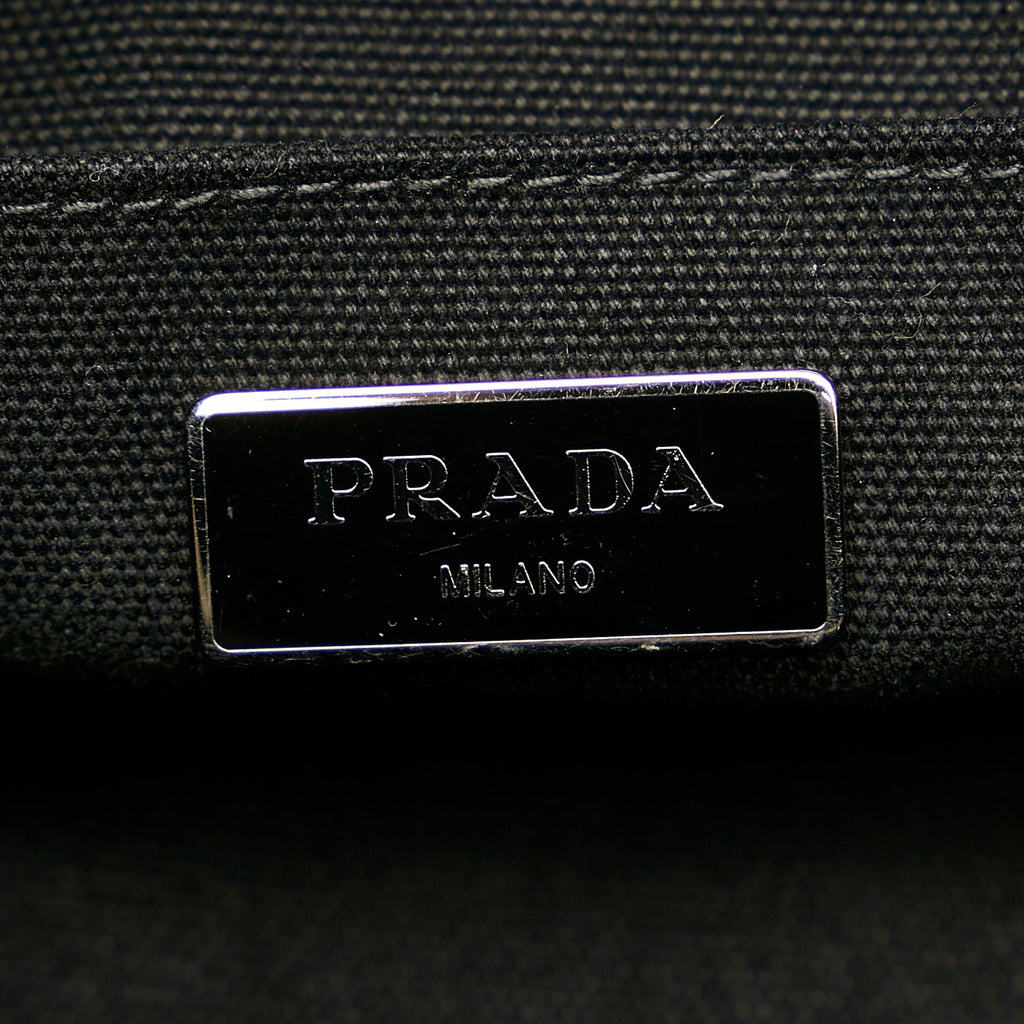 Prada Canapa Floral Handbag (SHG-26525)