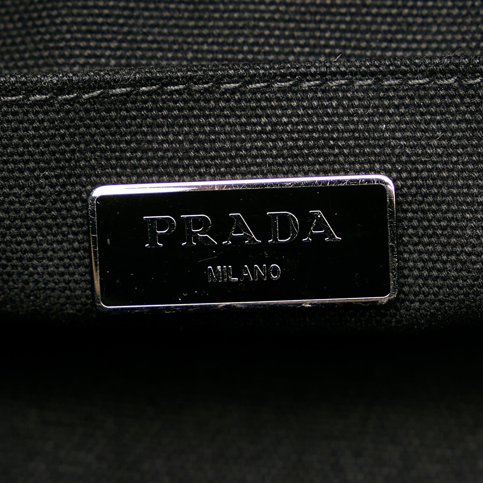 Prada Canapa Floral Handbag (SHG-26525)