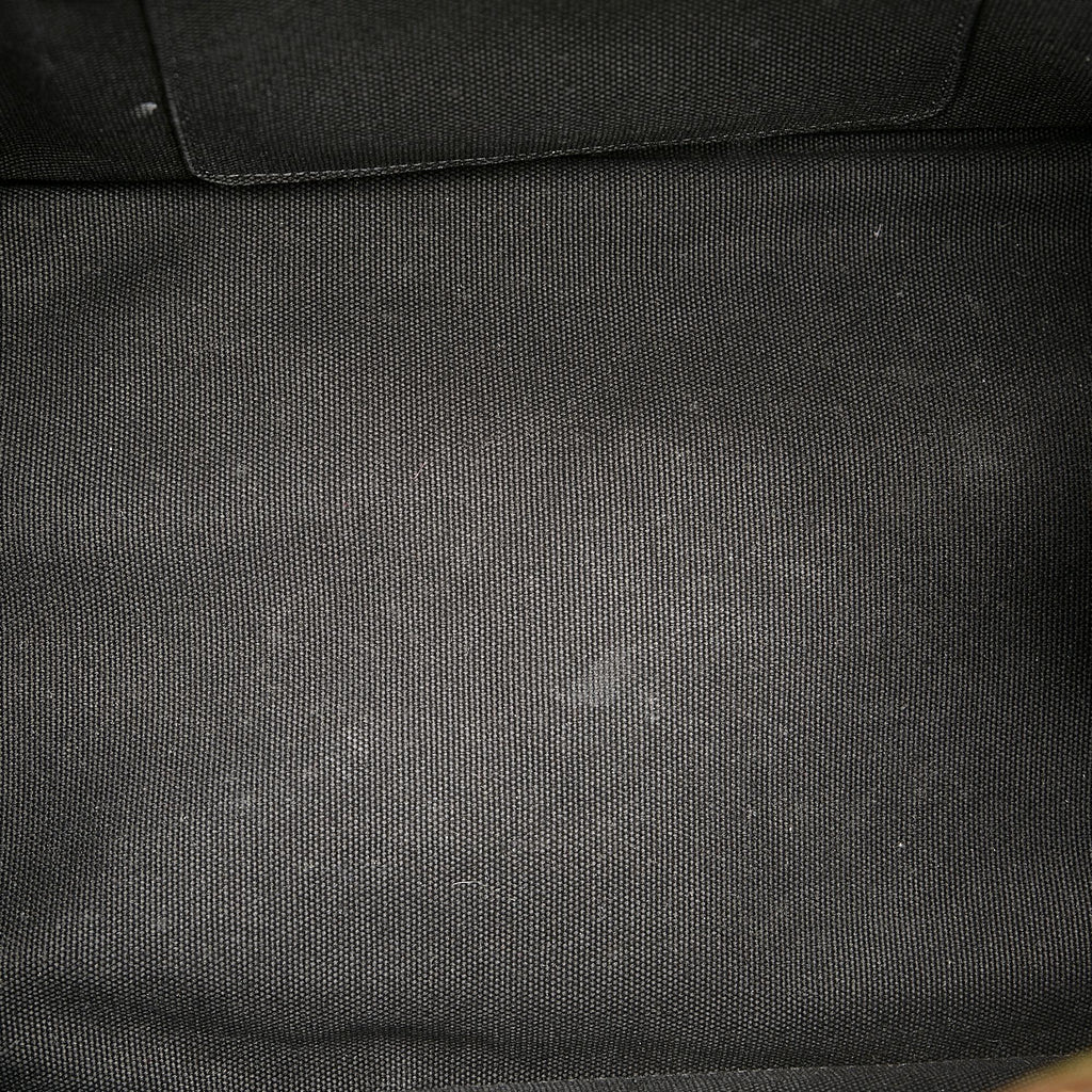 Prada Canapa Logo Camouflage Canvas Satchel (SHG-24696)