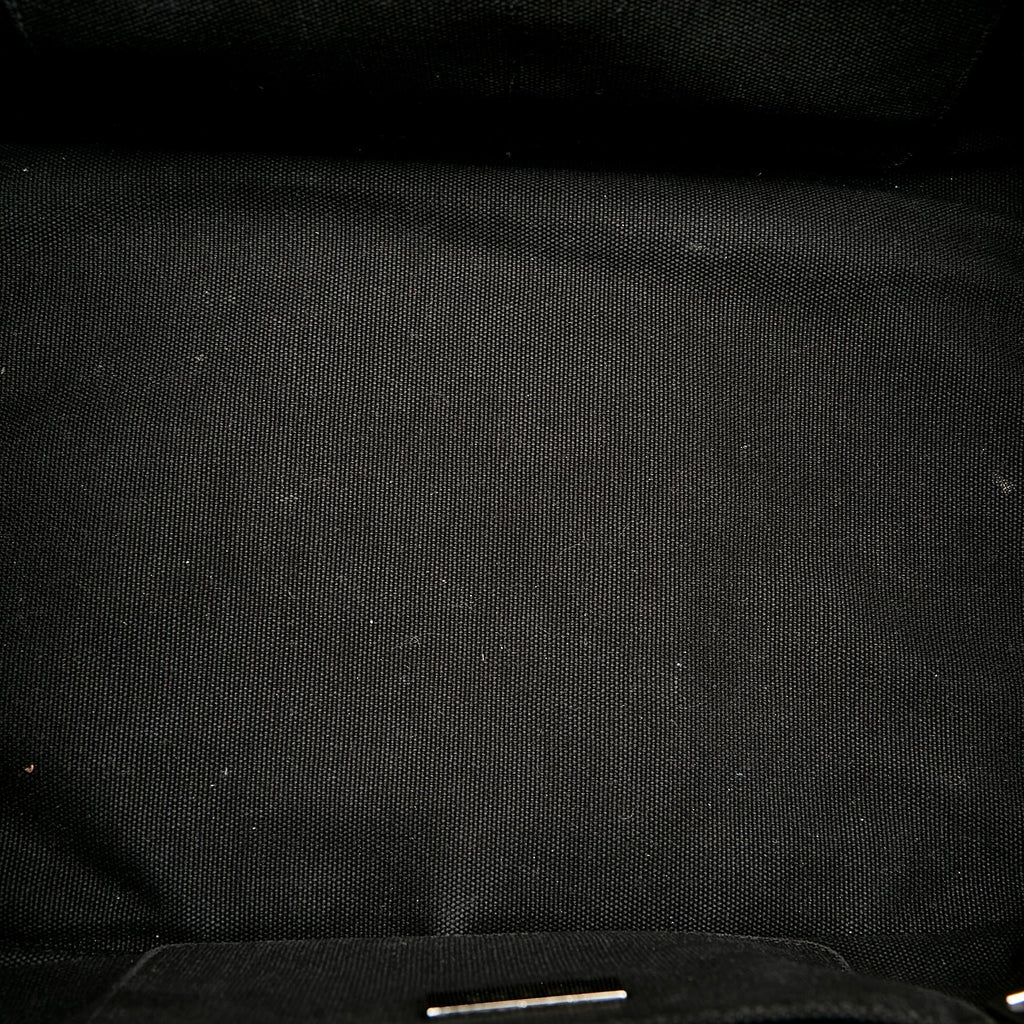 Prada Canapa Logo Camouflage Canvas Satchel (SHG-26910)