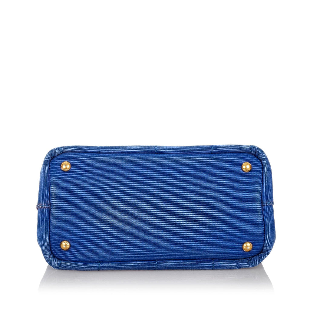 Prada Canapa Logo Canvas Handbag (SHG-27070)