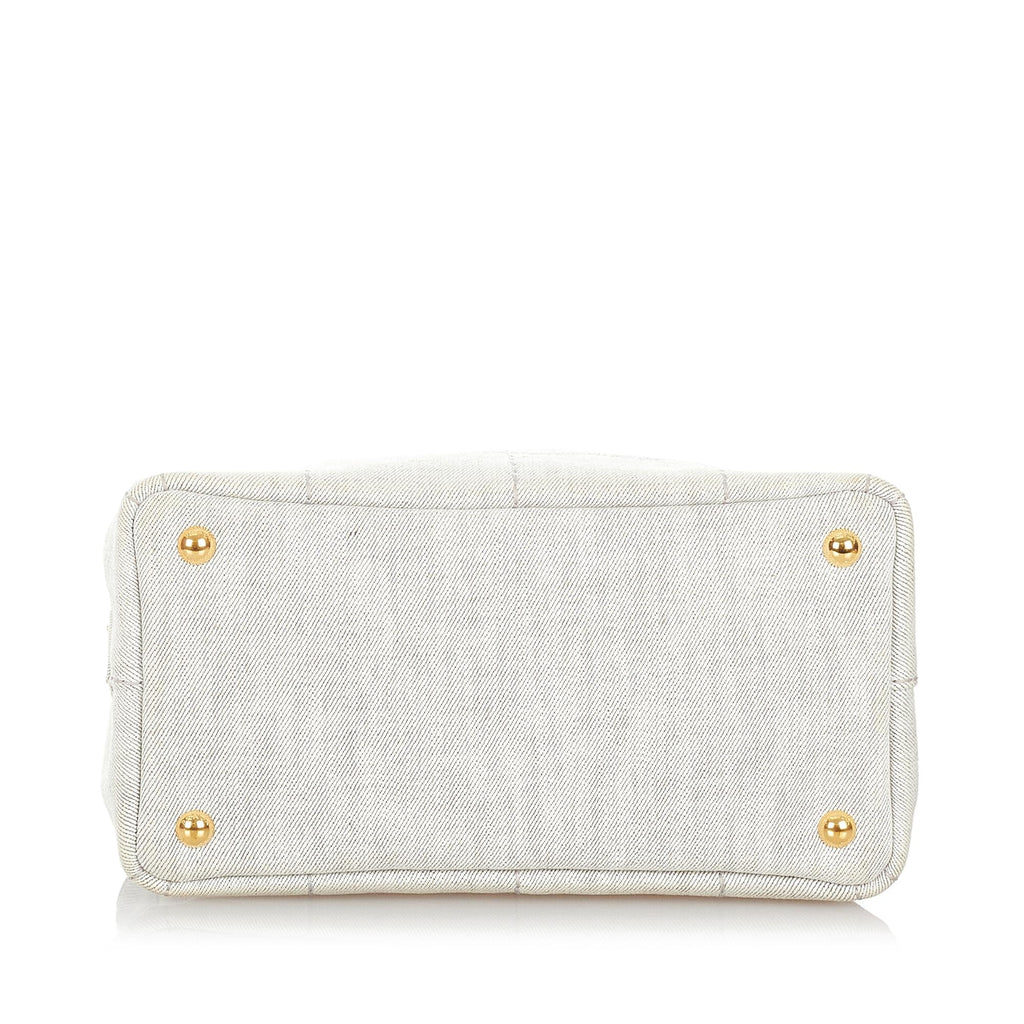 Prada Canapa Logo Canvas Handbag (SHG-27160)