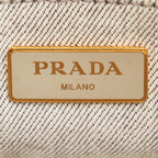 Prada Canapa Logo Canvas Handbag (SHG-27160)