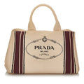Prada Canapa Logo Canvas Handbag (SHG-28328)