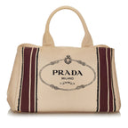 Prada Canapa Logo Canvas Handbag (SHG-28328)