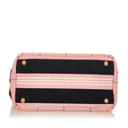 Prada Canapa Logo Canvas Satchel (SHG-24822)