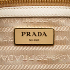 Prada Canapa Logo Canvas Satchel (SHG-27085)