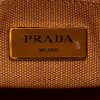 Prada Canapa Logo Canvas Satchel (SHG-27731)