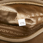 Prada Canapa Logo Canvas Satchel (SHG-27876)