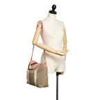 Prada Canapa Logo Canvas Satchel (SHG-28374)