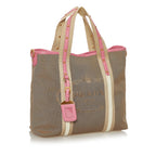 Prada Canapa Logo Canvas Satchel (SHG-28374)