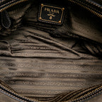 Prada Canapa Logo Canvas Shoulder Bag (SHG-26914)