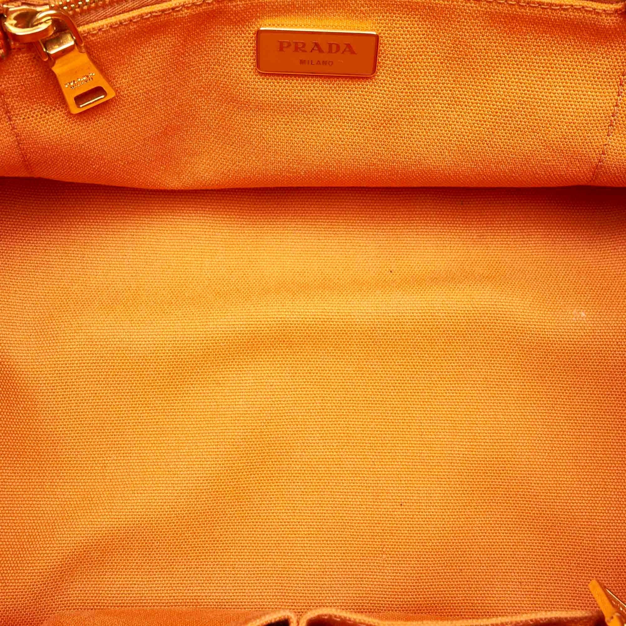 Prada Canapa Logo Canvas Tote (SHG-18290)