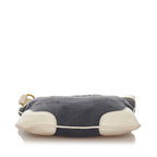 Prada Canapa Logo Denim Crossbody Bag (SHG-28074)