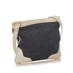 Prada Canapa Logo Denim Crossbody Bag (SHG-28074)