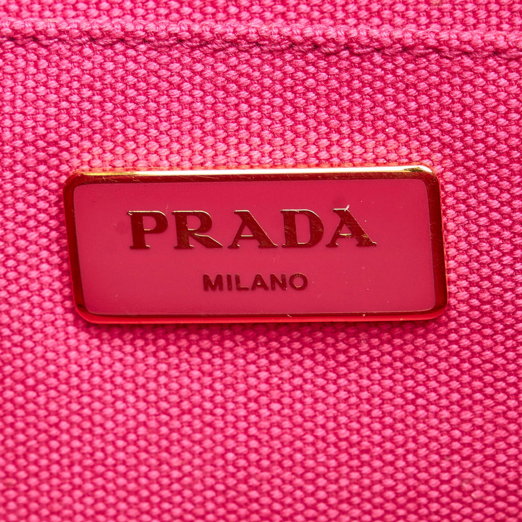 Prada Canapa Logo Handbag (SHG-25393)