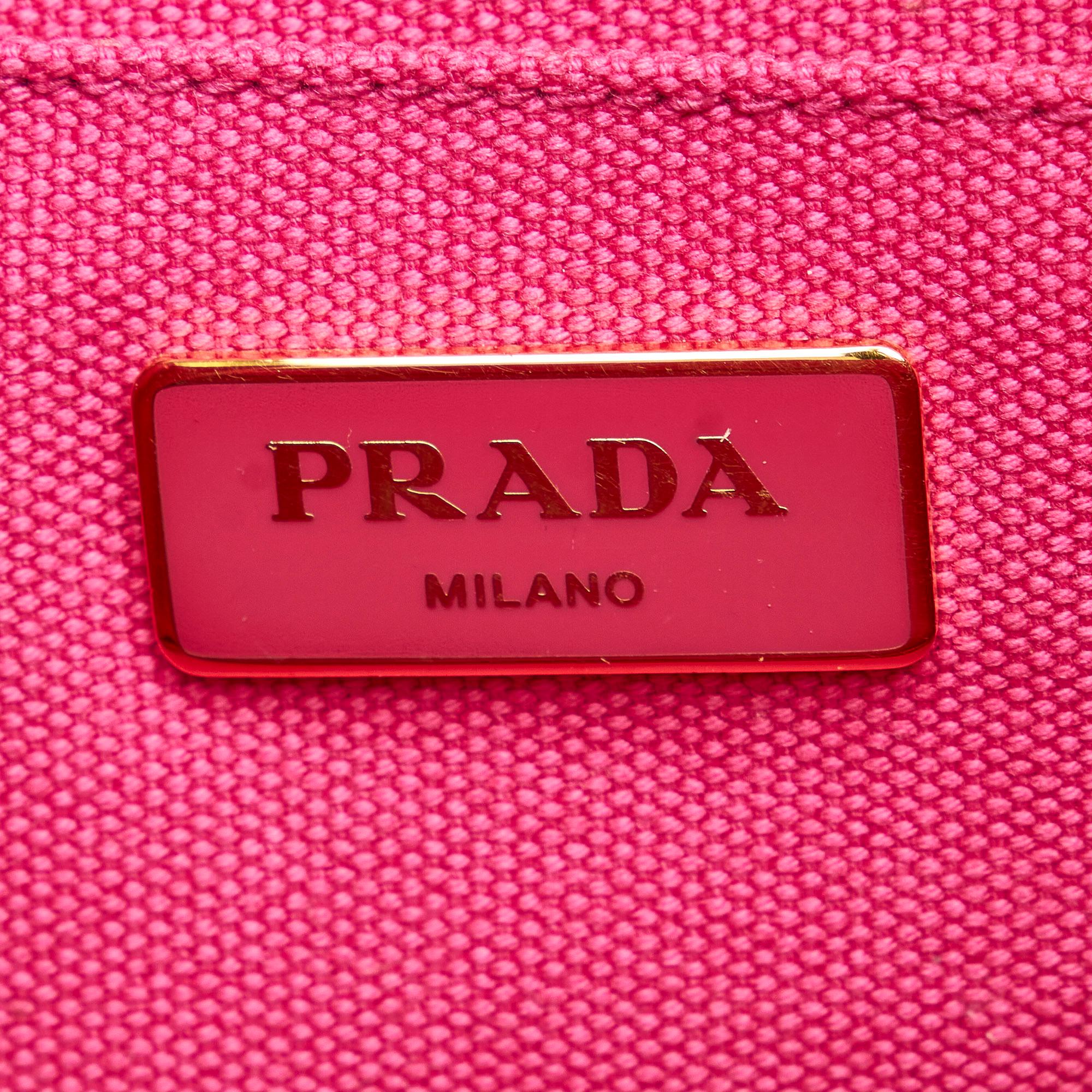 Prada Canapa Logo Handbag (SHG-25393)
