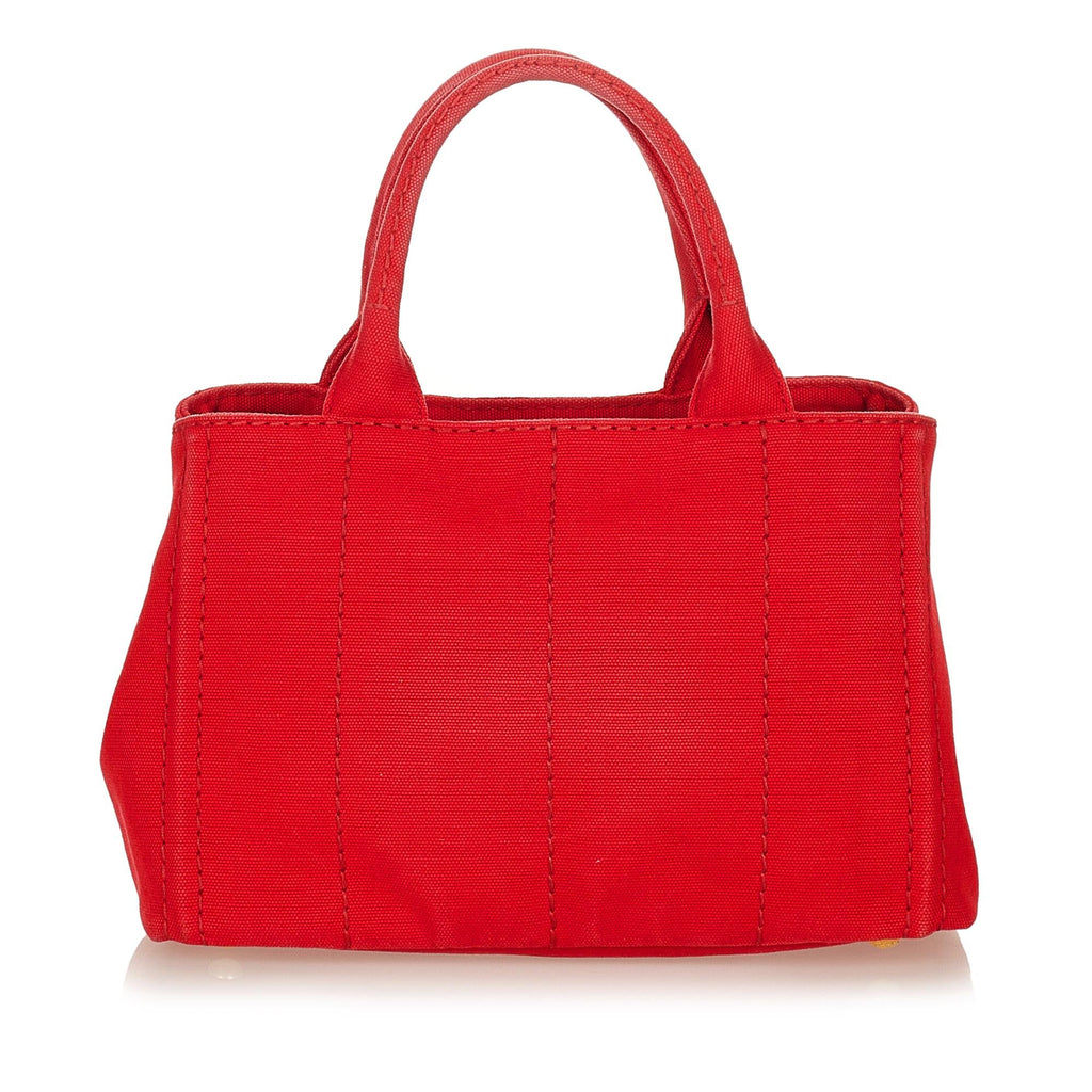 Prada Canapa Logo Satchel (SHG-26917)