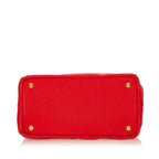 Prada Canapa Logo Satchel (SHG-26917)