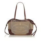Prada Canapa Logo Shoulder Bag (SHG-25079)