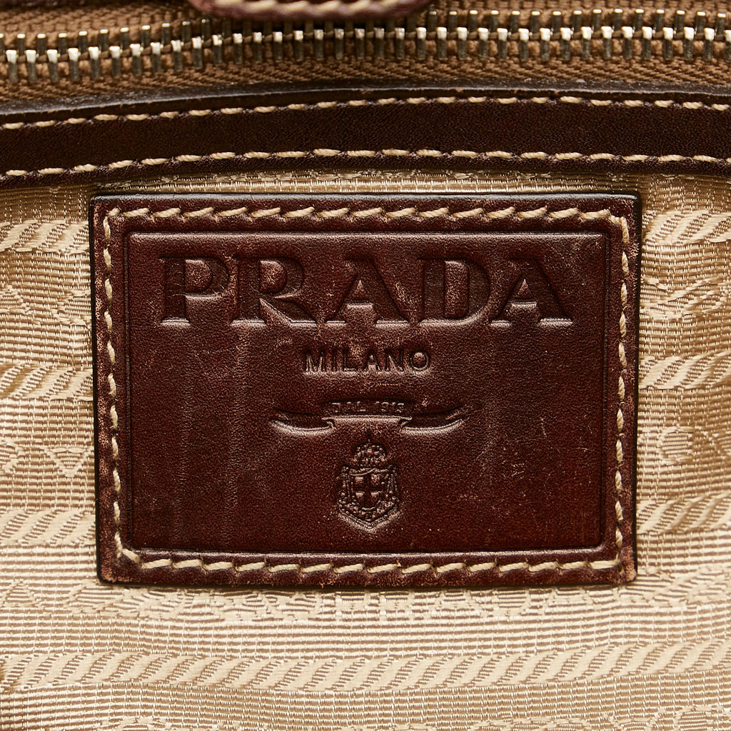 Prada Canapa Logo Shoulder Bag (SHG-25079)