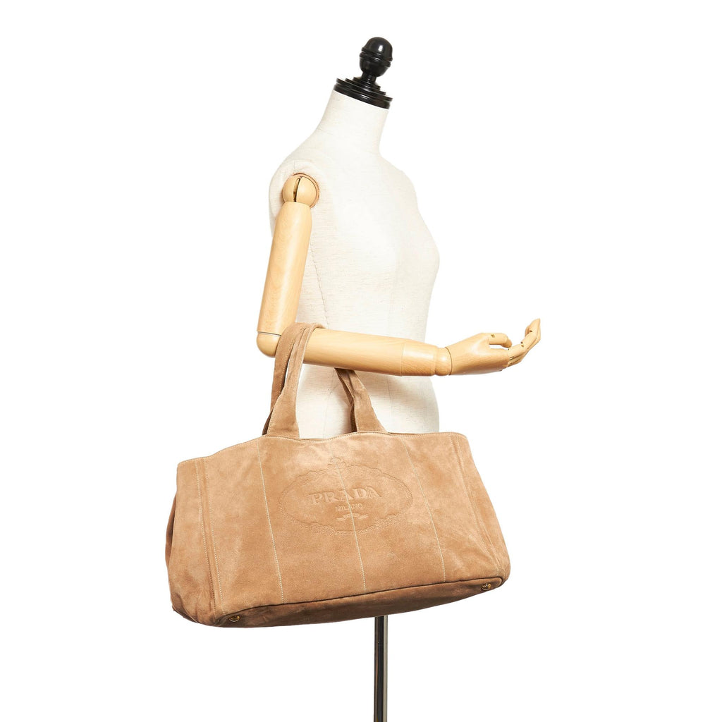Prada Canapa Logo Tote Bag (SHG-27688)