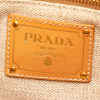 Prada Canapa Righe Stripe Tote Bag (SHG-27071)