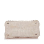 Prada Canapa Studded Canvas Satchel (SHG-28199)