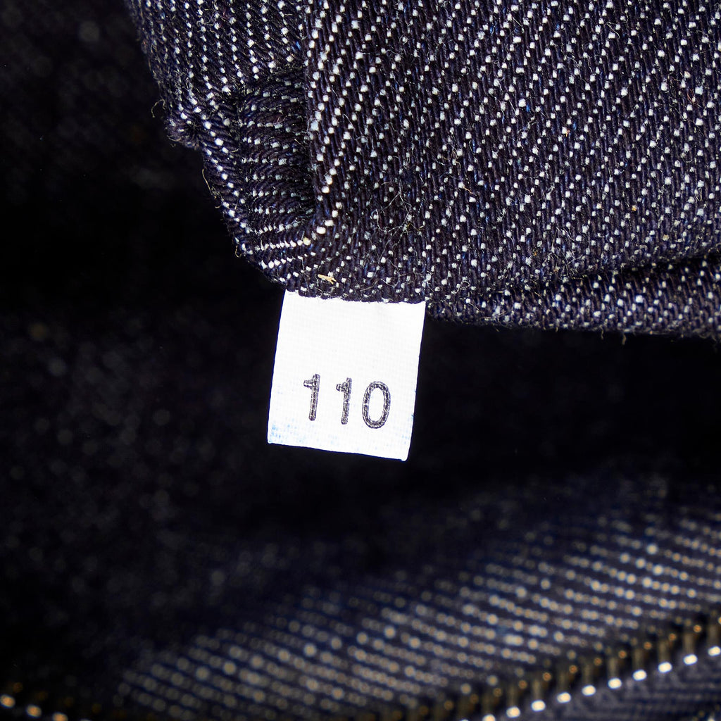 Prada Canapa Studded Denim Tote Bag (SHG-26862)