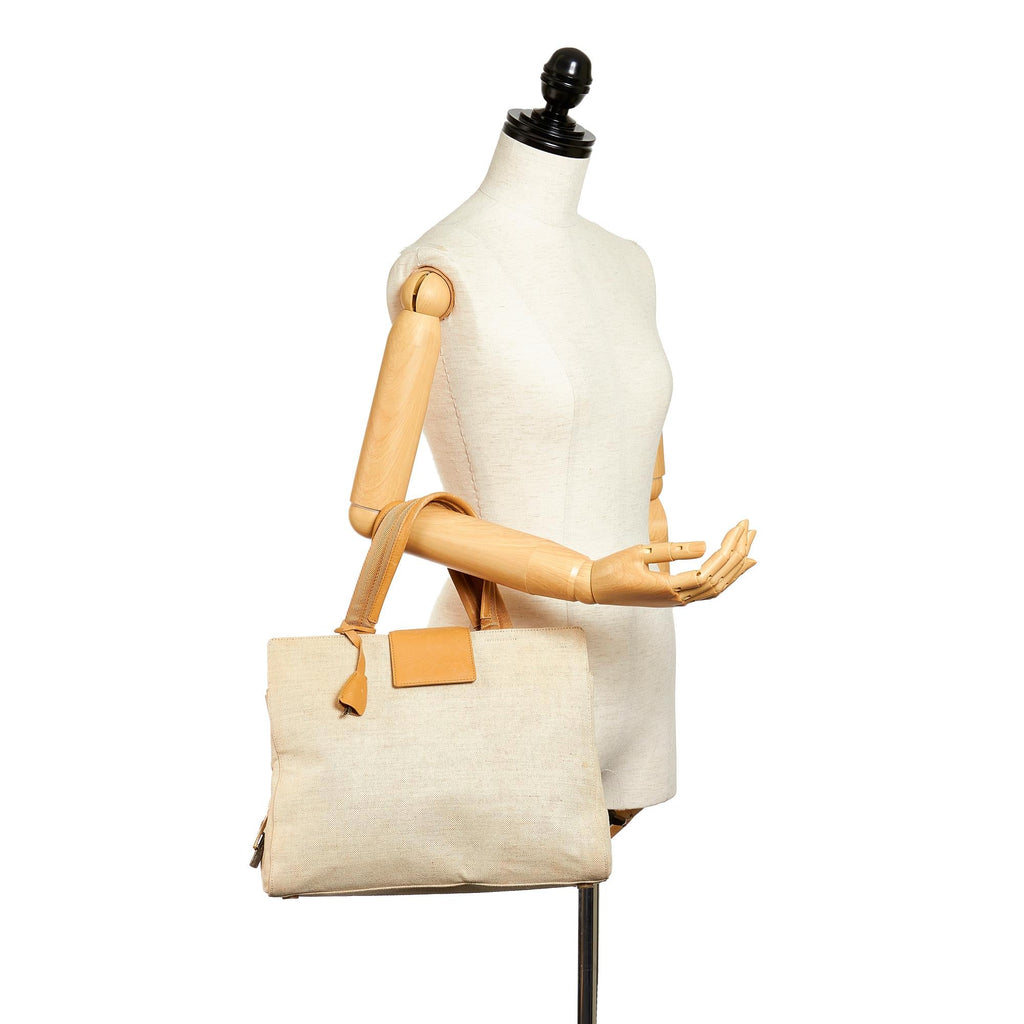 Prada Canvas Handbag (SHG-27311)