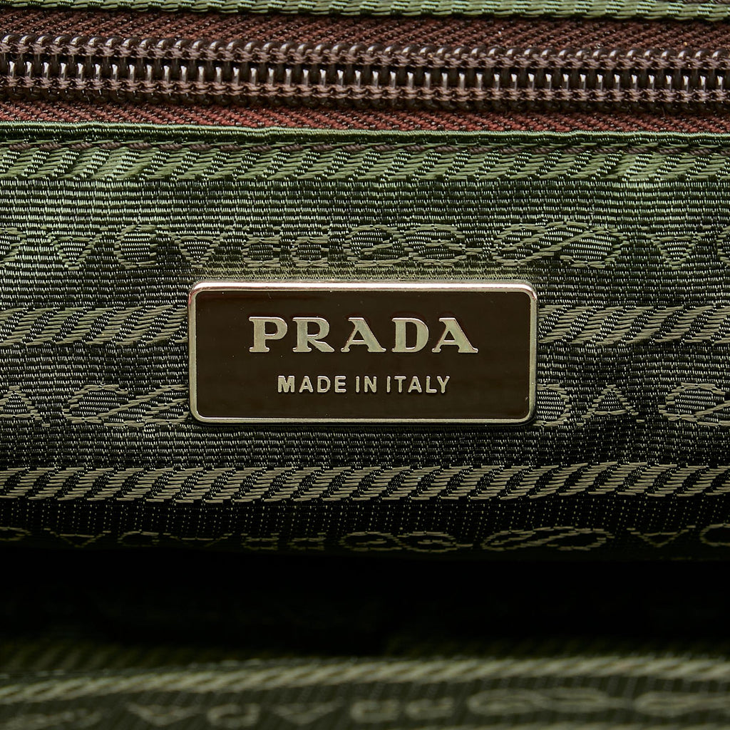 Prada Canvas Handbag (SHG-27631)